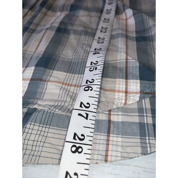 VTG Aeropostale Pearl Snap Western Shirt Mens L Multicolor L/S Plaid Check 90’s - Picture 3 of 6